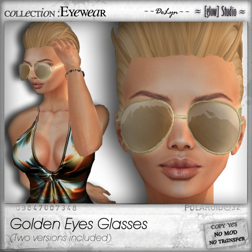 MOLINARO VISION - Golden Eyes Glasses (Glow Studio)